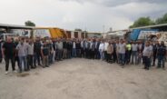 Başkan Okuroğlu, belediye personeliyle bayramlaştı